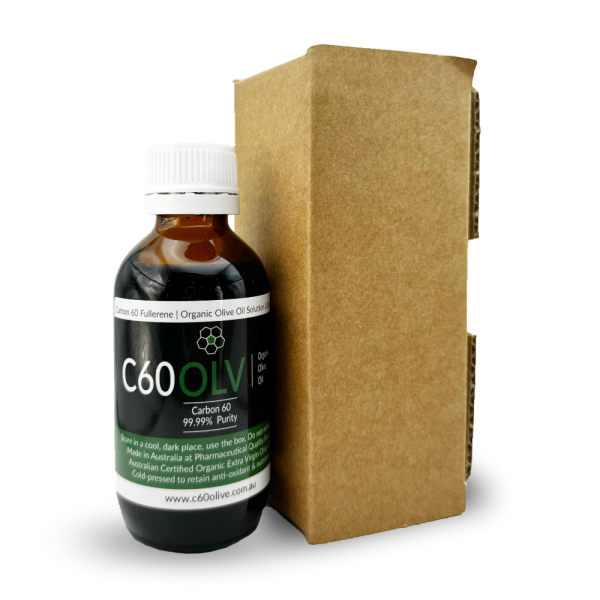 C60 Australian Organic Olive Oil with 99.99% Carbon 60 - 100ml x 2 bottles - Image 3