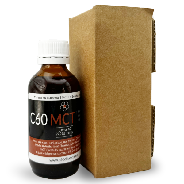 C60 MCT - Coconut MCT with 99.99% Pure Carbon 60 - 100ml x 10 Bottles - Image 3