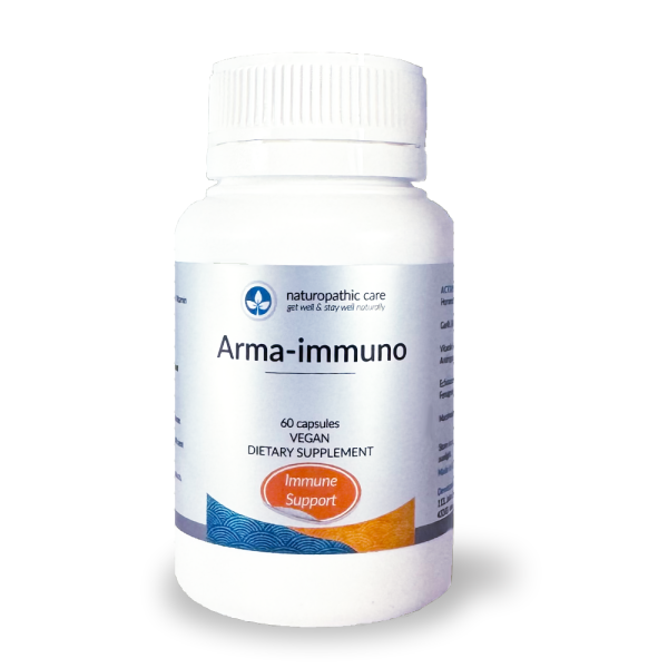 Arma-immuno - Horseradish, Garlic, Andrographis, Echinacea and Vitamin C - 60 tablets