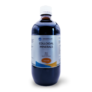 Colloidal Minerals 500ml - 100% Organic with Fulvic Acid.
