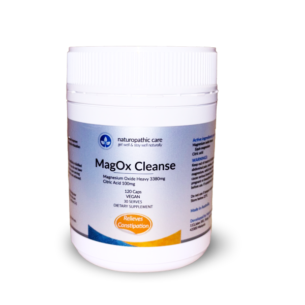 MagOx Cleanse - Oxygenated Magnesium Intestinal Cleanser - MagOx Cleanse 120 Capsules