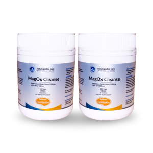 MagOx Cleanse - Oxygenated Magnesium Oxide Intestinal Cleanser - MagOx Cleanse 120 Capsules x 2