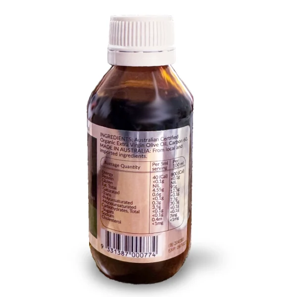 Try All Three - Blackseed & MCT & Olive with 99.99% Carbon 60 - 1 x 100ml bottle each oil - Image 7
