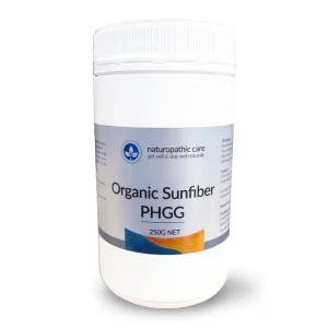 Organic Sunfiber - Partially Hydrolysed Guar Gum - (PHGG) 250g