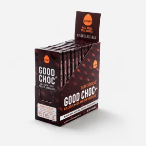 Googys Good Choc+ (Collagen + Egg Protein Chocolate) Dark 100g x 10