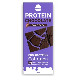 Googys Good Choc+ (Collagen + Egg Protein Chocolate) Dark 100g
